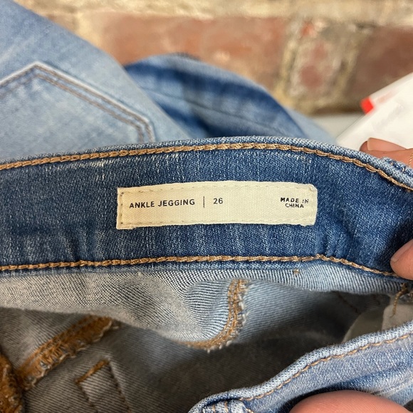 COPY - PACSUN Light Blue Denim Ankle Jegging Sz 26 - Picture 5 of 5